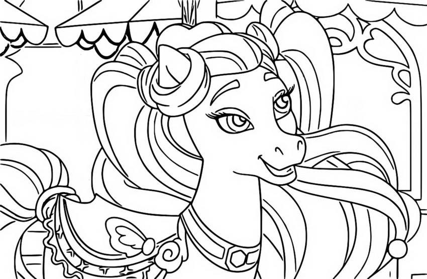 Disegno da colorare Perla