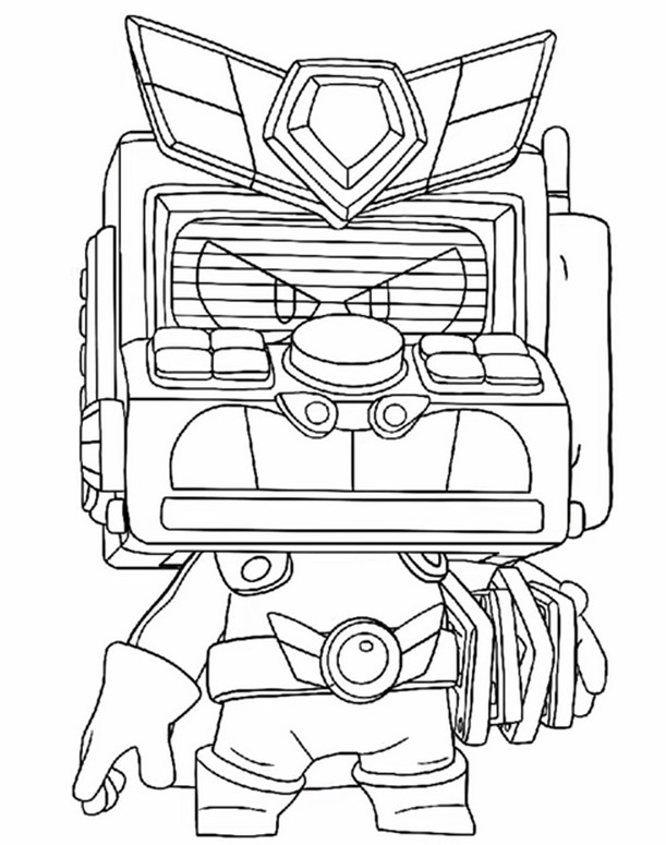 Disegno da colorare Griff intergalattico