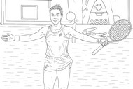 Coloring page Loïs Boisson