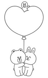 Disegno da colorare San Valentino