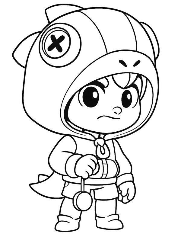 Kolorowanka Leon