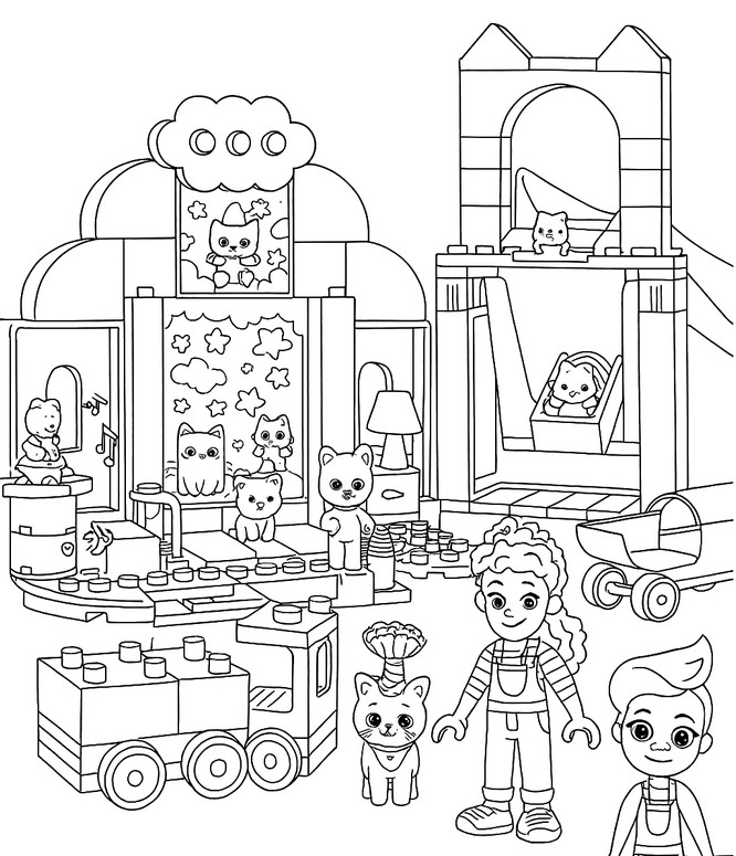 Coloring page LEGO