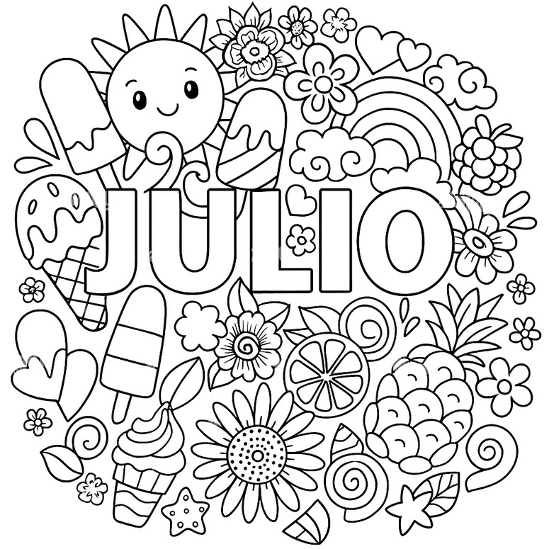 Coloring page Julio