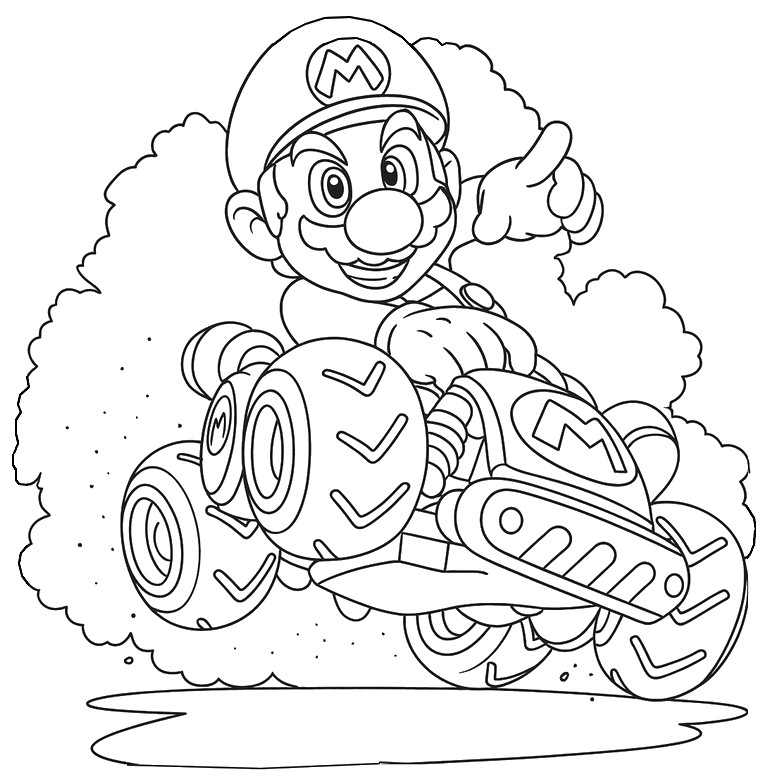 색칠 Mario