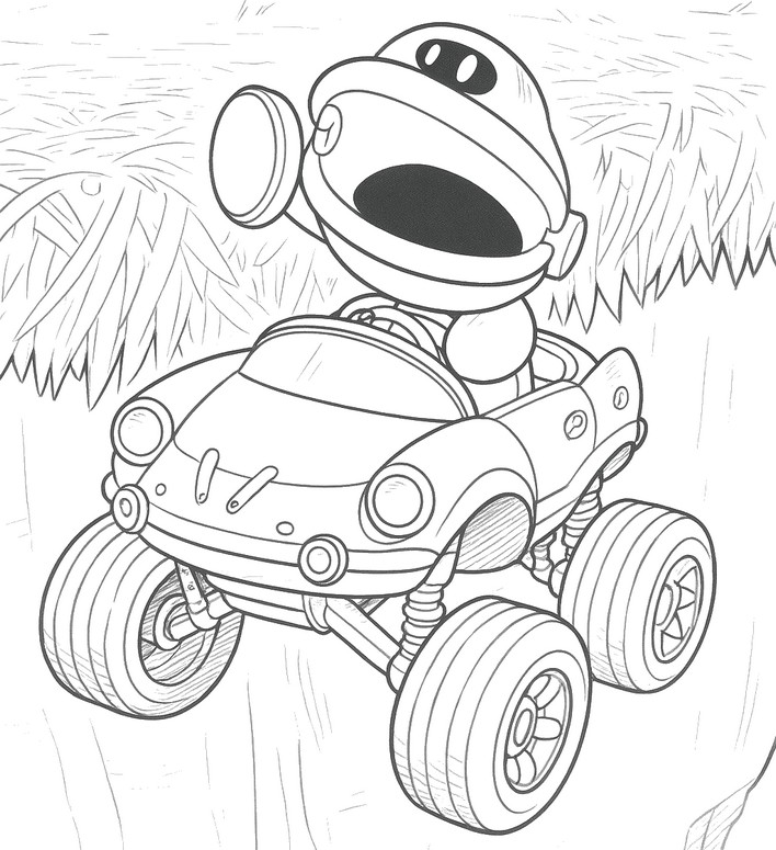 색칠 Shy Guy