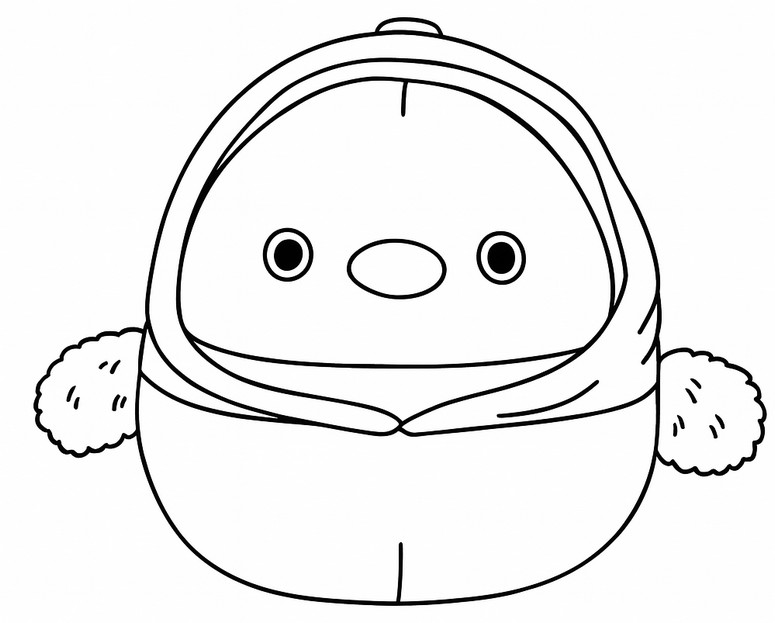 Dibujo para colorear Avery el Collar Verde