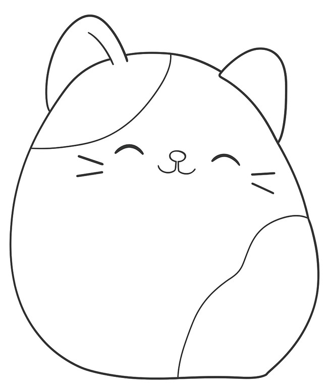 Dibujo para colorear Cam el gato