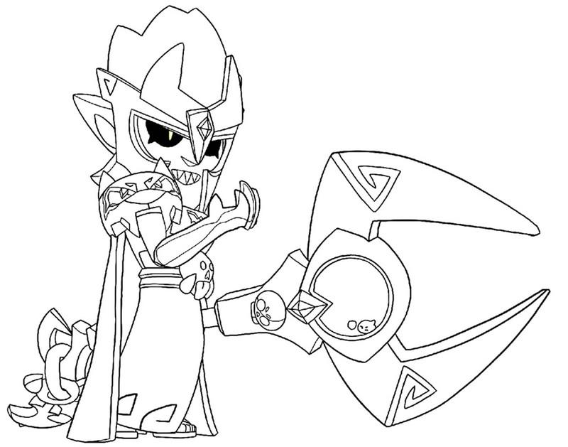 Coloriage MORTIS HADÈS