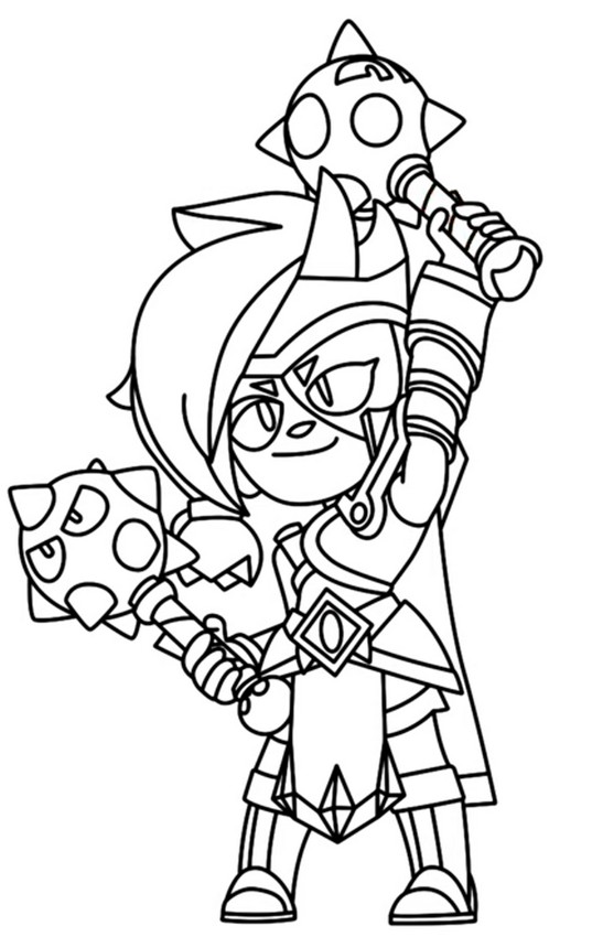 Coloriage LUMI PERSÉPHONE