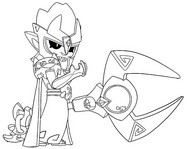 Disegno gratuito - MORTIS ADE - Brawl Stars - Leggende degli inferi