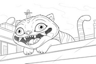 Gratis kleurplaat - Derpy - KPop Demon Hunters