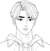 Kleurplaat om te downloaden - Jinu - KPop Demon Hunters