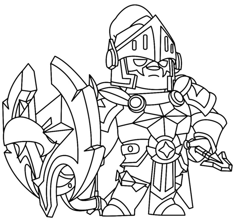 Disegno da colorare BO RE STARRTÙ