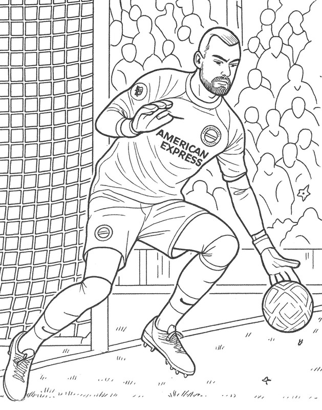 Coloriage Robert Sánchez