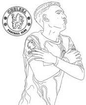 Dibujo descargable - Celebración de Cole Palmer - Chelsea