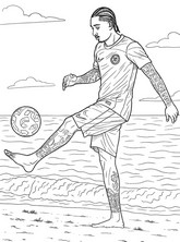 Dibujo para colorear - João Pedro - Chelsea