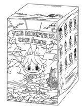 Coloring sheet - Surprise box - Labubu x One Piece