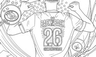 Coloriage gratuit - Back-to-Back - Ligue des champions UEFA 2026