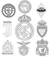 Image to color - Real Madrid - UEFA Champions League 2025