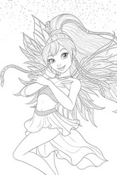 Kleurblad - Magische Dans - Winx Club: The magic is back