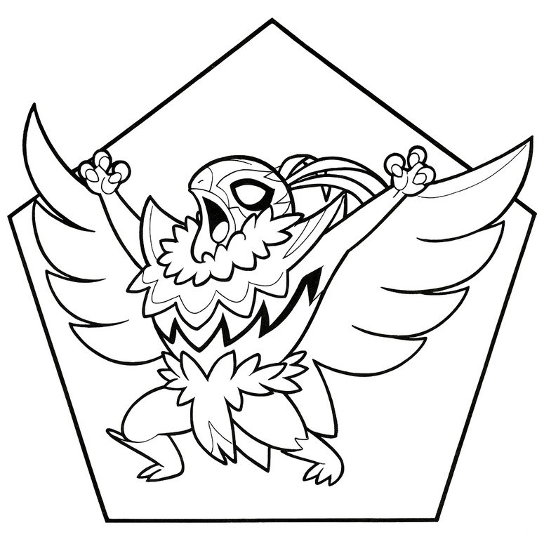 色を塗る絵 - メガルチャブル - ポケモンレジェンズZ-Aにおけるメガシンカ
