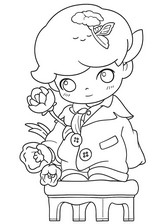 다운로드용 색칠공부 - DIMOO - POP MART