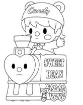 색칠공부 - SWEET BEAN - POP MART