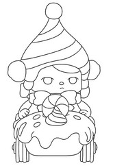 색칠할 그림 - PUCKY - POP MART