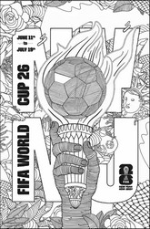 Printable coloring - New York host city - 2026 FIFA World Cup