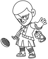Drawing to color - Eleven Lumi - Brawl Stars - Stranger Things