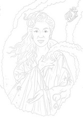 Image to color - Mrs. Morrible - Wicked For good