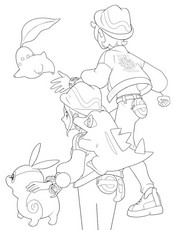 印刷用塗り絵 - Pokémon LEGENDS Z-A - ビデオゲーム2026