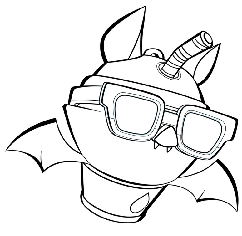 Darmowa kolorowanka - Mortis - Brawl Stars - Buffies