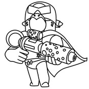 Kolorowanka - Pierce - Brawl Stars - Buffies