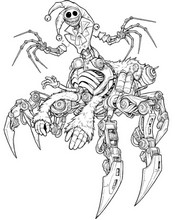 Ausmalbild zum Herunterladen - Prototype - Poppy Playtime - Kapitel 5