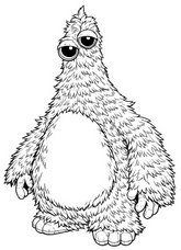 Ausmalblatt - Chum Chompkins - Poppy Playtime - Kapitel 5