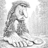 印刷用塗り絵 - Brr Brr Patapim - ブレインロット