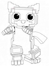 色を塗る絵 - Ay Mi Gatito - Roblox - Steal a Brainrot