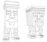 Ausmalblatt - Garama & Madundung - Roblox - Steal a Brainrot