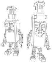 Ausmalbild - Ketchuru & Musturu - Roblox - Steal a Brainrot