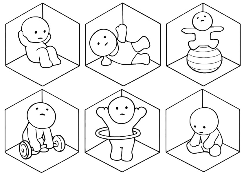 색칠 그림 - 스포츠 - 스미스키