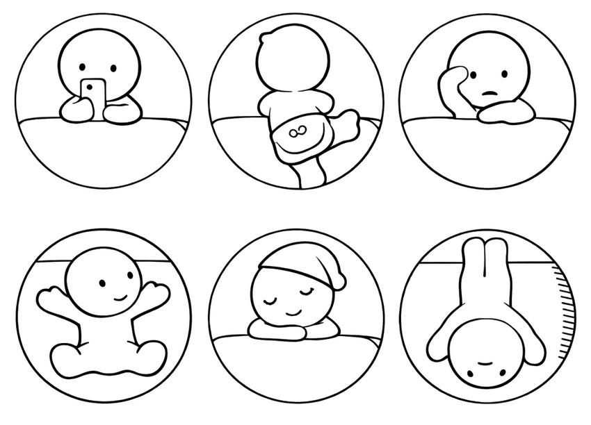 색칠할 그림 - 히퍼스 - 스미스키