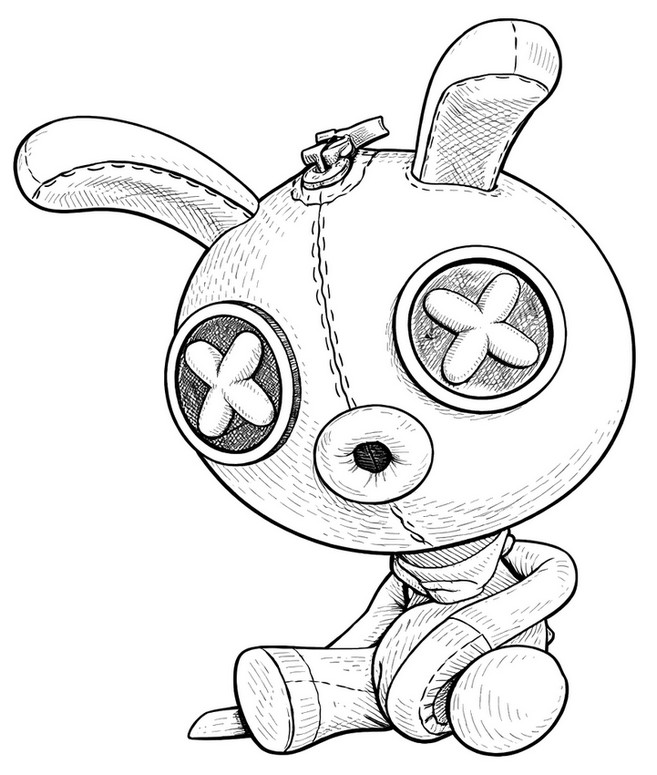 Coloring page - Loopsy Noodle - Poppy Playtime 5 - Wrongside Outimals