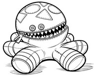 Free coloring page - Bubby Chumz - Poppy Playtime 5 - Wrongside Outimals