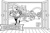 Drawing to color - Chase - Roblox - Brookhaven RP