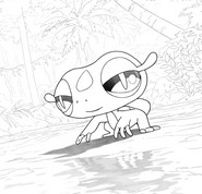 Downloadable coloring - Gecqua - Pokémon Winds and Waves