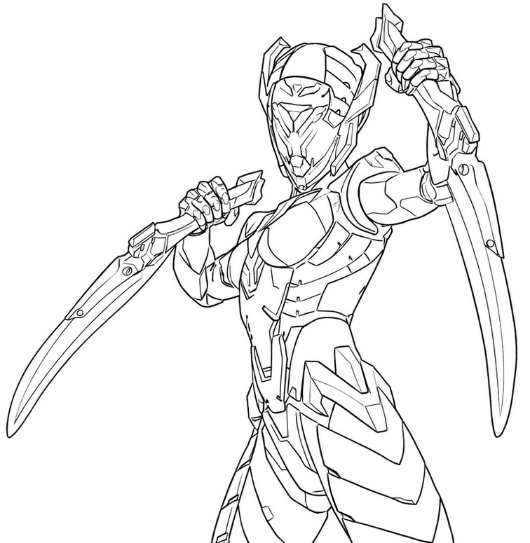 Kostenloses Ausmalbild - Der Orden - Fortnite Showdown