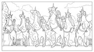 Free coloring page - The Magic Parade - Unicorn Academy - Secrets revealed