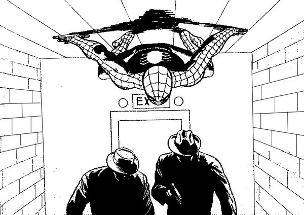 Printable coloring - Spiderman