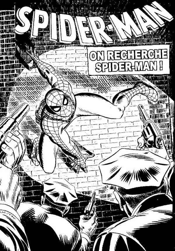 Printable coloring - Spiderman